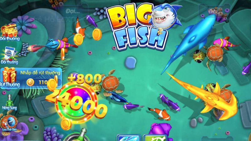 Bắn cá H5 đổi thưởng nhanh trên mobile